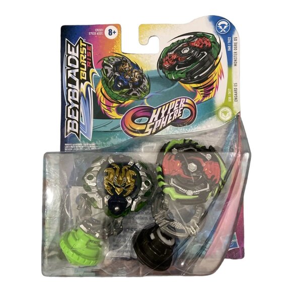 Takara Other - Beyblade Burst Rise Hypersphere Dual Pack Engaard E5 & Monster Ogre O5 SEALED